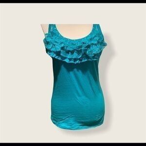 ZONA LIBRE WOMANS TURQUOISE WOMANS BLOUSE